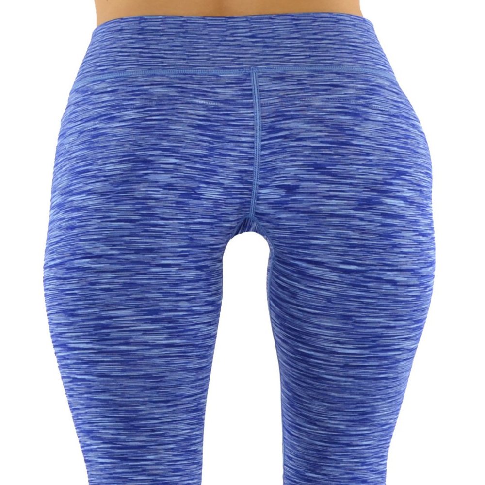 Two Tone Yoga Dry-Fit Workout Capris - Picture 5 of 7